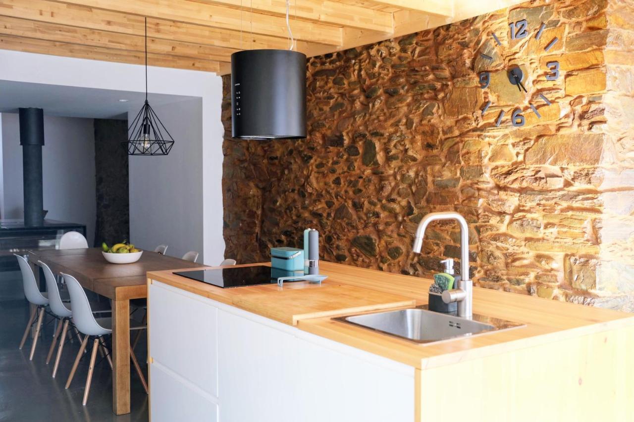 Casa Da Ribeira Guesthouse Cha de Alvares Kültér fotó